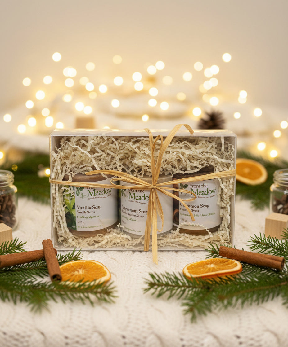 Holiday Soap Trio Gift Set