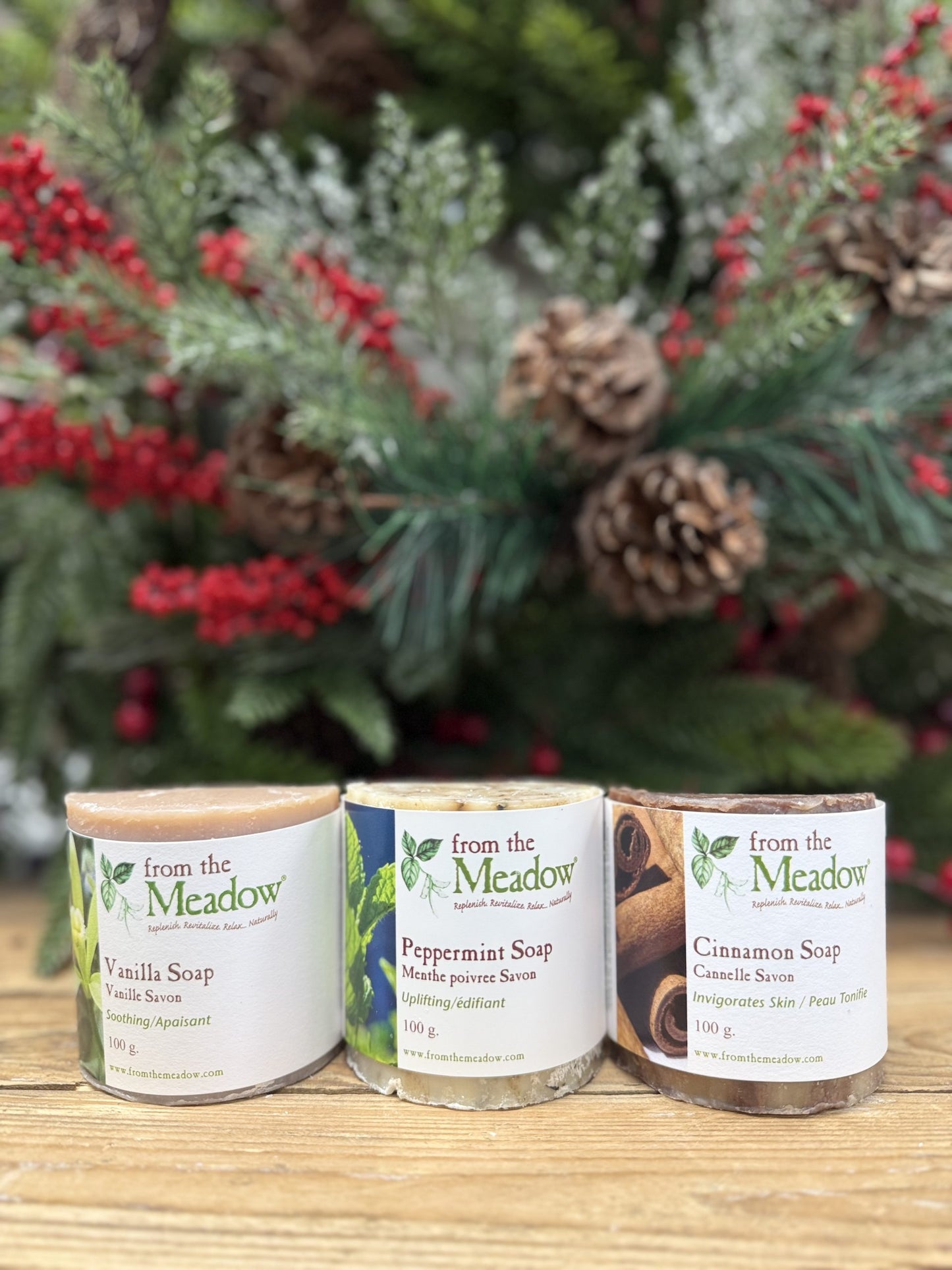 Holiday Soap Trio Gift Set