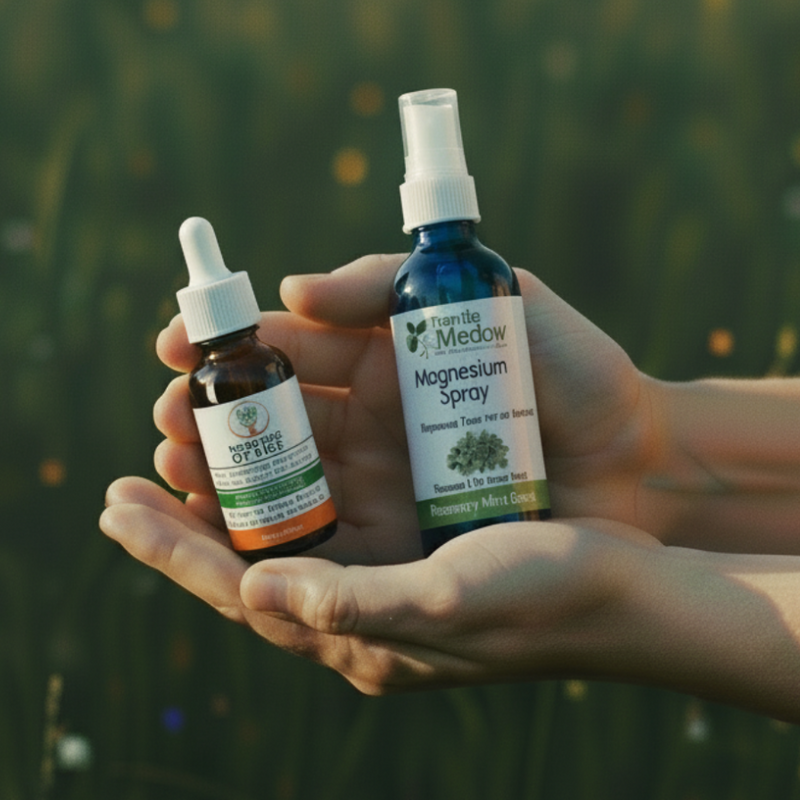 make the background more dark green meadow like