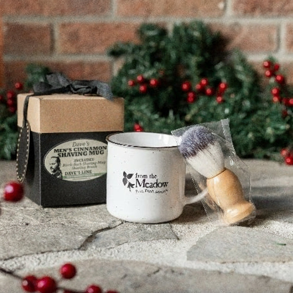 Men's Cinnamon Shaving Mug
